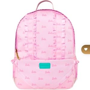 Posh Peanut Pastel Barbie Ruffled Backpack